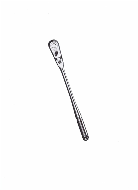 Nepros NBR390AFL - â…œ Flex-Head Ratchet Long Handle w/90-Tooth